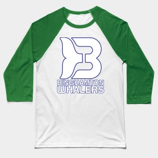 Binghamton Whalers Hockey Baseball T-Shirt